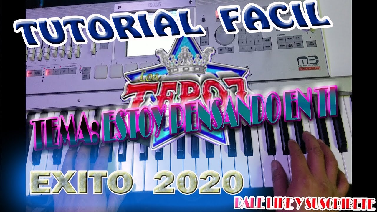 estoy pensando en ti los tepoz tutorial facil
