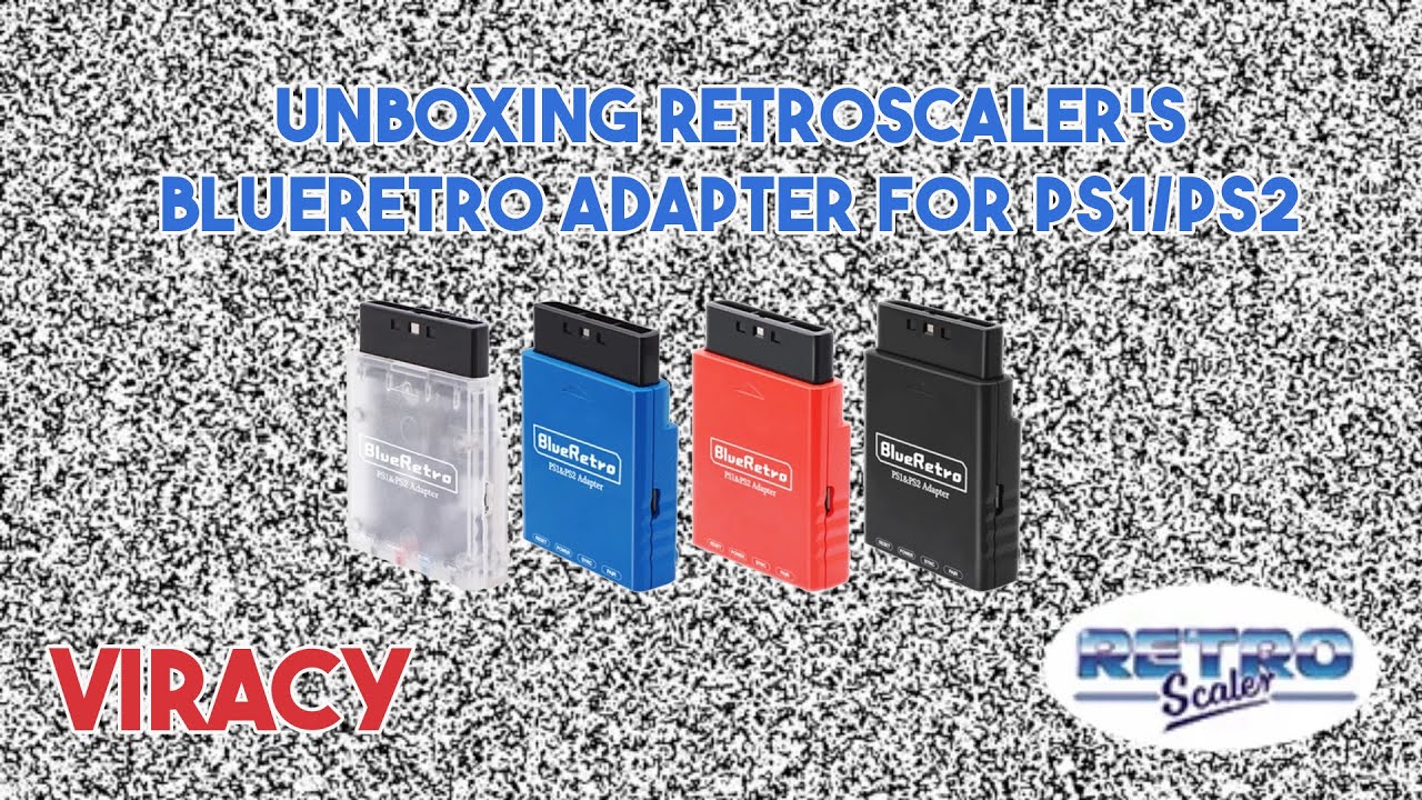 Unboxing Retroscaler’s Blueretro PS1/PS2 Adapter