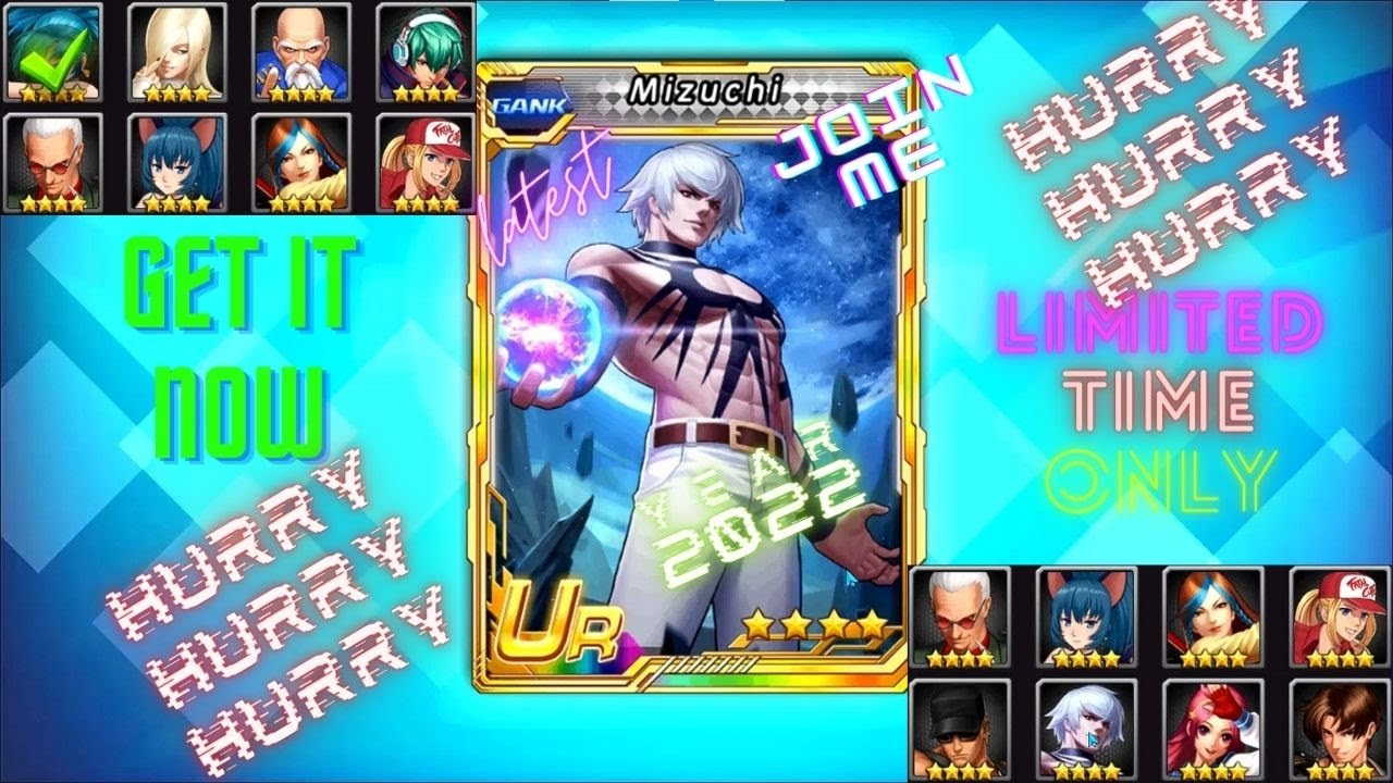 KOF 98  UM OL-How to get Mizuchi Get it right NOW Global Version Server 78 and 79
