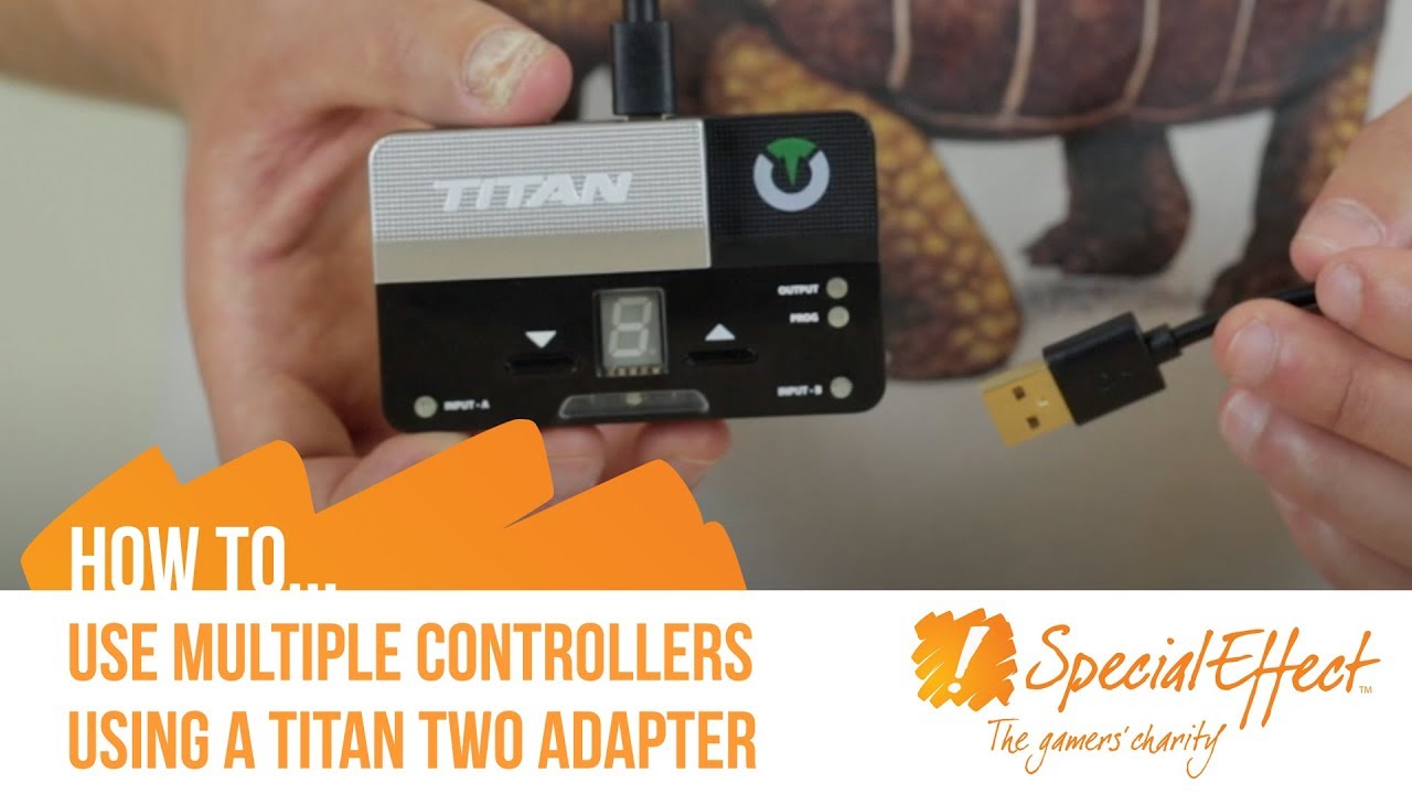 How to Use Multiple Controllers Using a Titan Two Adapter | GameAccess