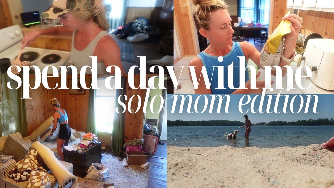 SOLO MOM DAY OFF | SPEND THE DAY WITH ME WHAT I DO ON A DAY OFF