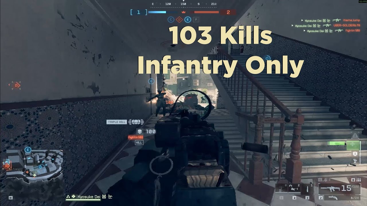 3rd Day in a Row with a 100+ Kill Game (103 Kills) in Battlefield 6