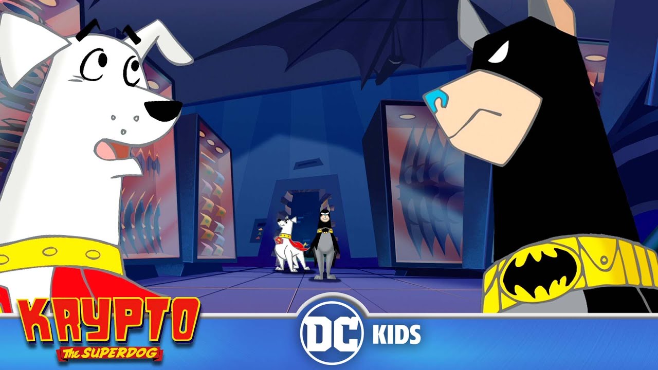 Teaming Up with Bat-Hound! | Krypto The Superdog | @dckids