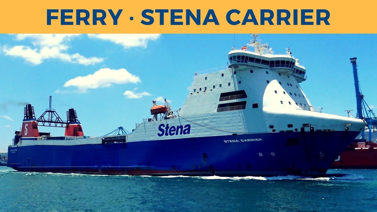 Departure of ferry STENA CARRIER in Algeciras (Inter Shipping)