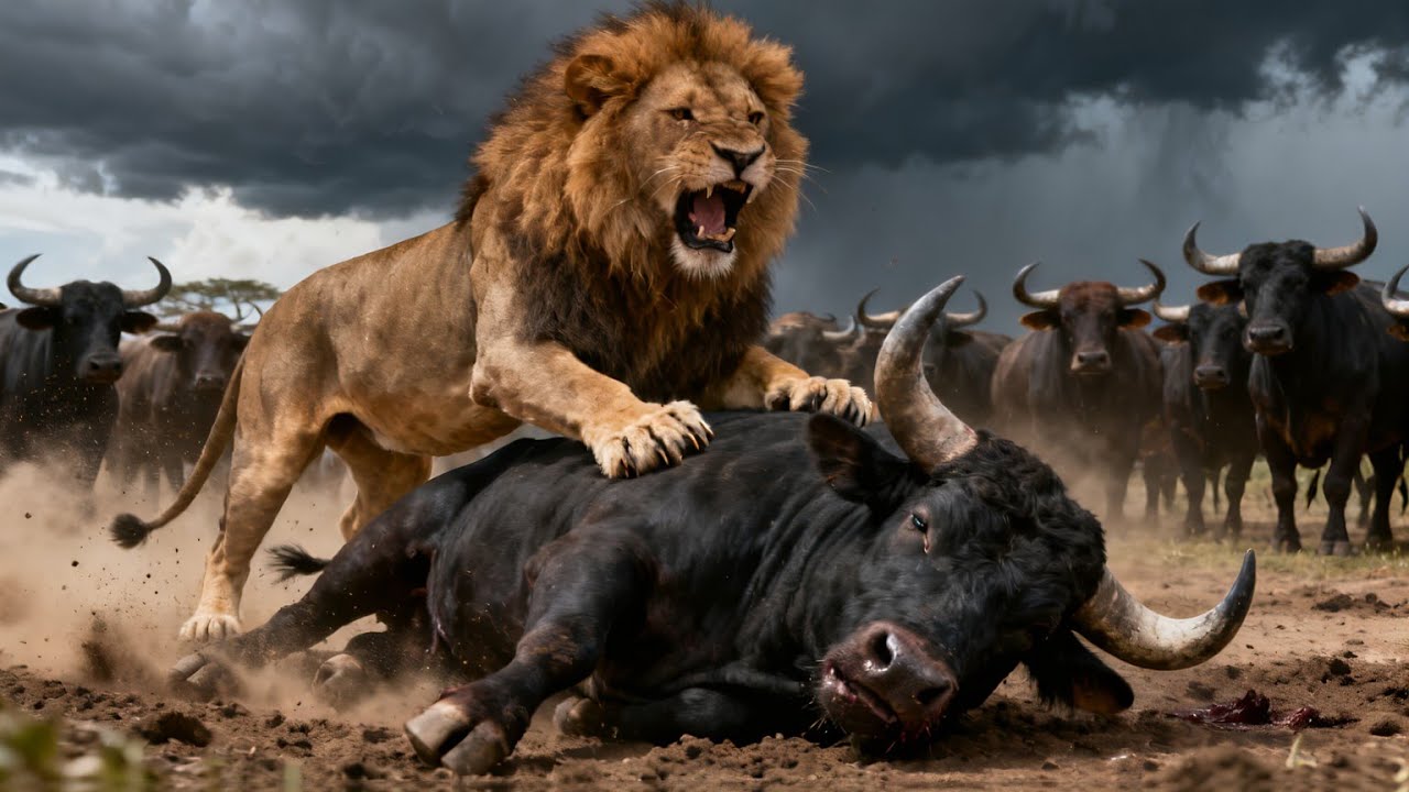 Mongoose vs Cobra | Bull vs Lion#wildliferescue #animals #lion#cobra#bull#mongoose#youtubeshorts