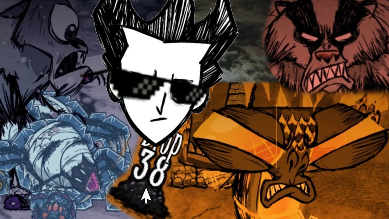 Messing with bosses in Don't Starve Together
