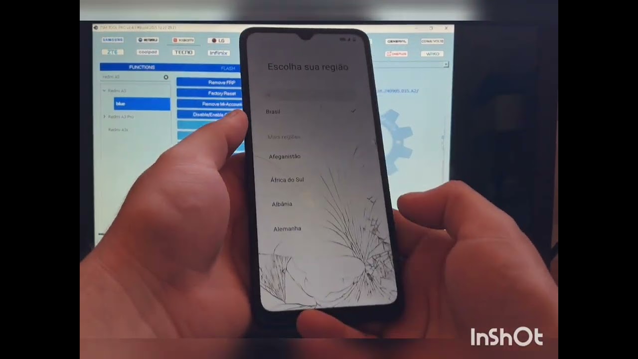 COMO REMOVER CONTA GOOGLE REDMI A3 ( BLUE ) TSM TOOL 