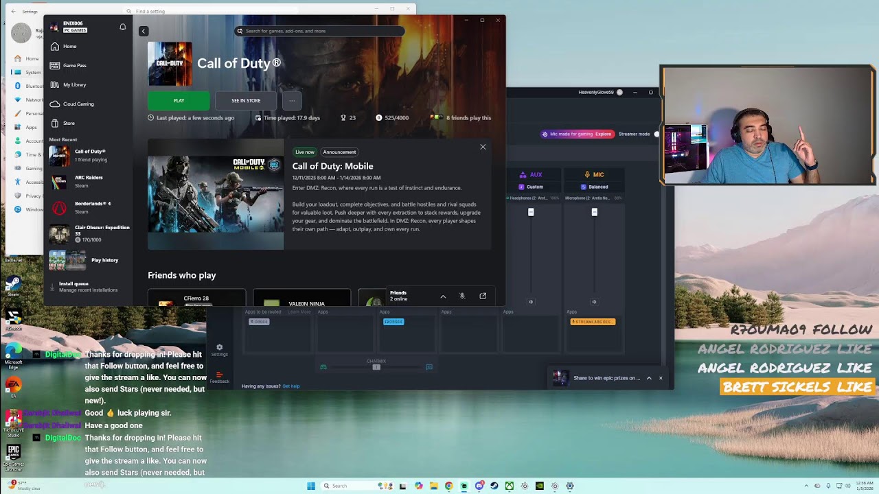 #1Doc plays Warzone #PS5  #gamer #loadout #streamer #fbgg