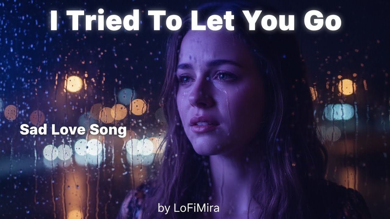 I Tried To Let You Go 💔 | Sad Love Song | Emotional Breakup Song | Heartbreak Music | LoFiMira