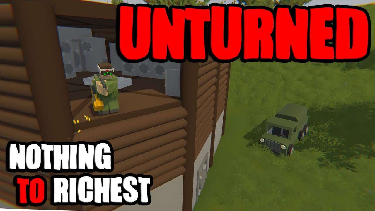 How I Went From NOTHING To RICHEST In Unturned Russia Survival