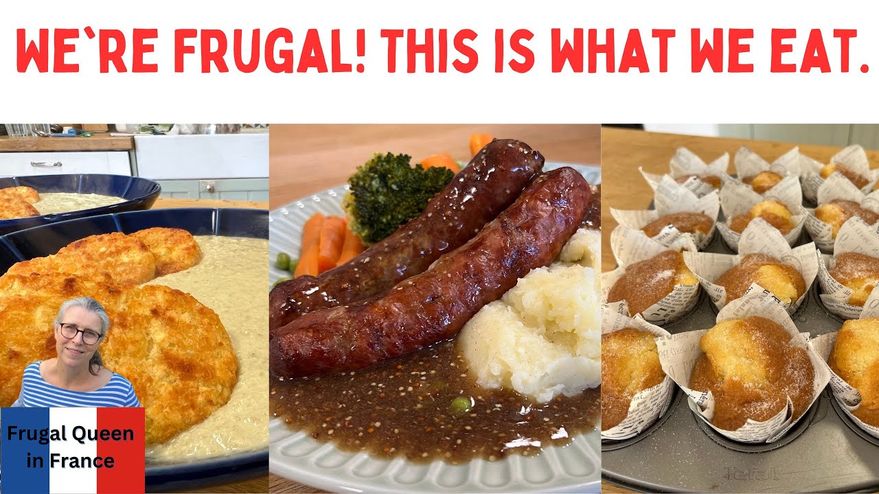 We're Frugal! This is what we eat.