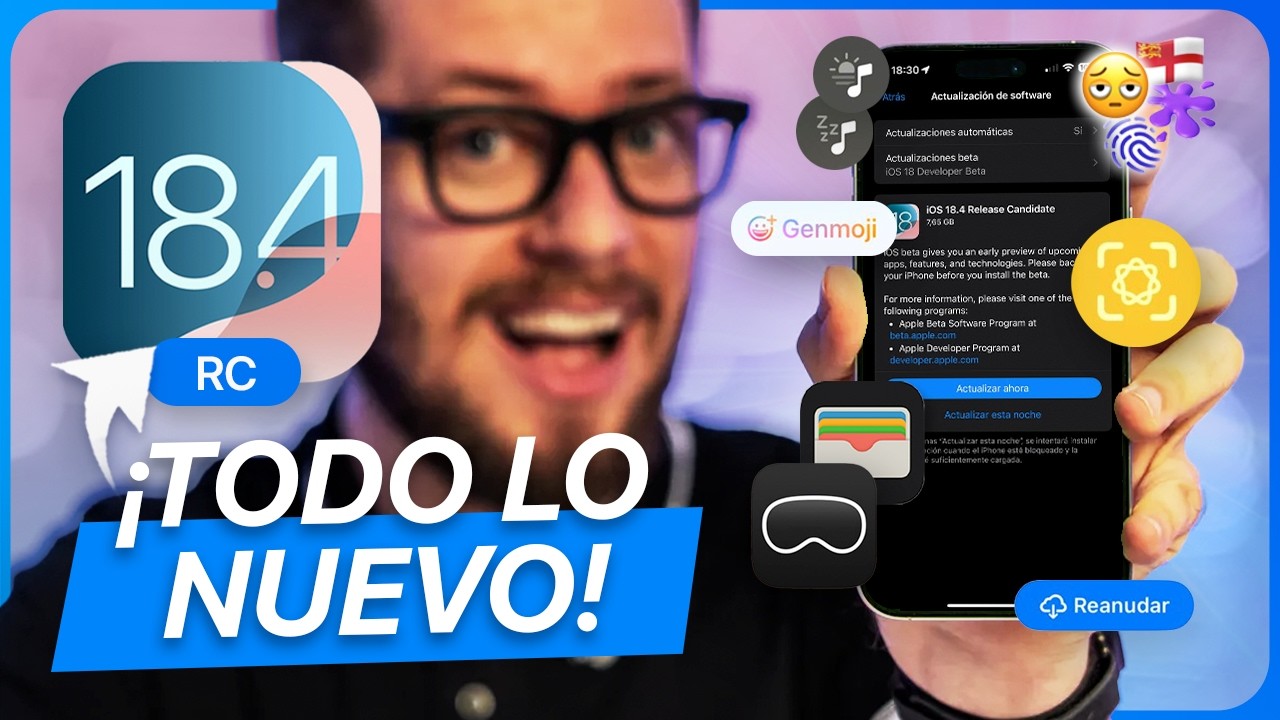 iOS 18.4 RC: Todo lo que DEBES SABER antes de su lanzamiento oficial