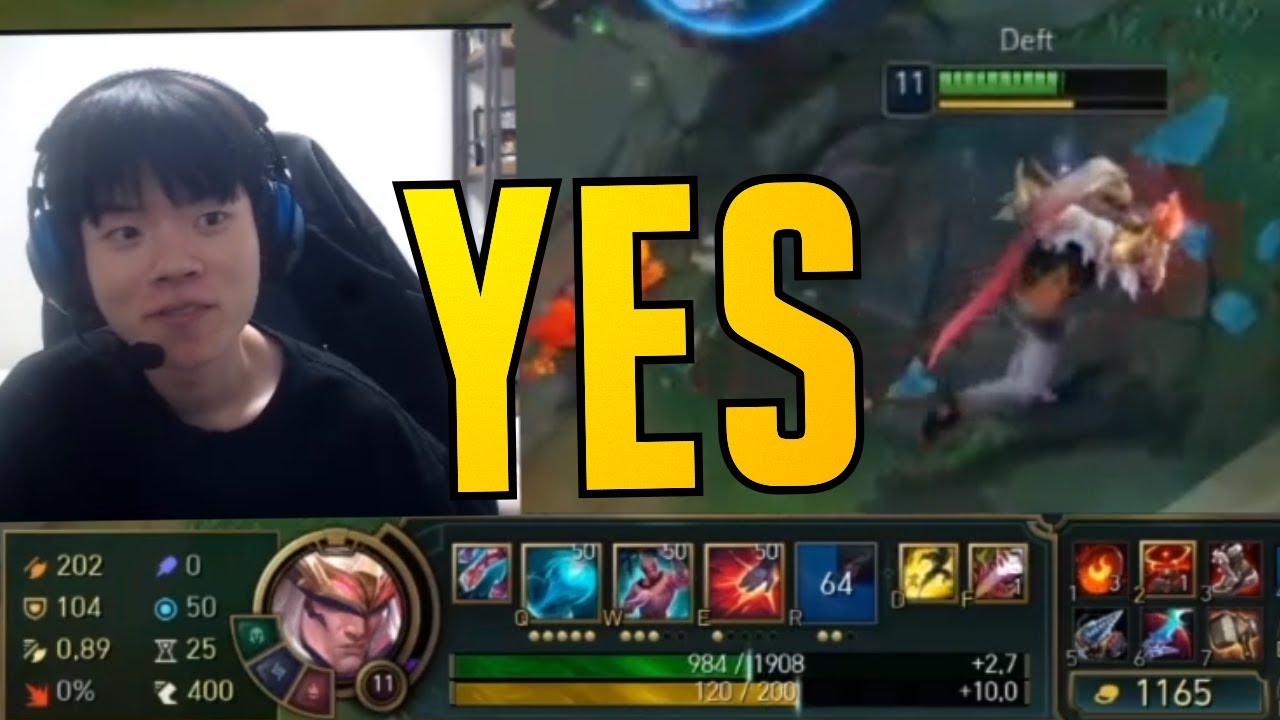 How Good is Deft at Lee Sin...? - Deft Stream Highlights (Translated)