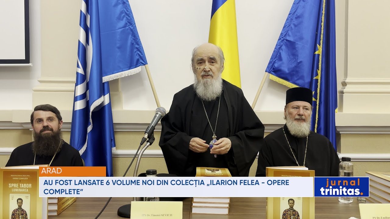 Au fost lansate 6 volume noi din colecția „Ilarion Felea - opere complete”