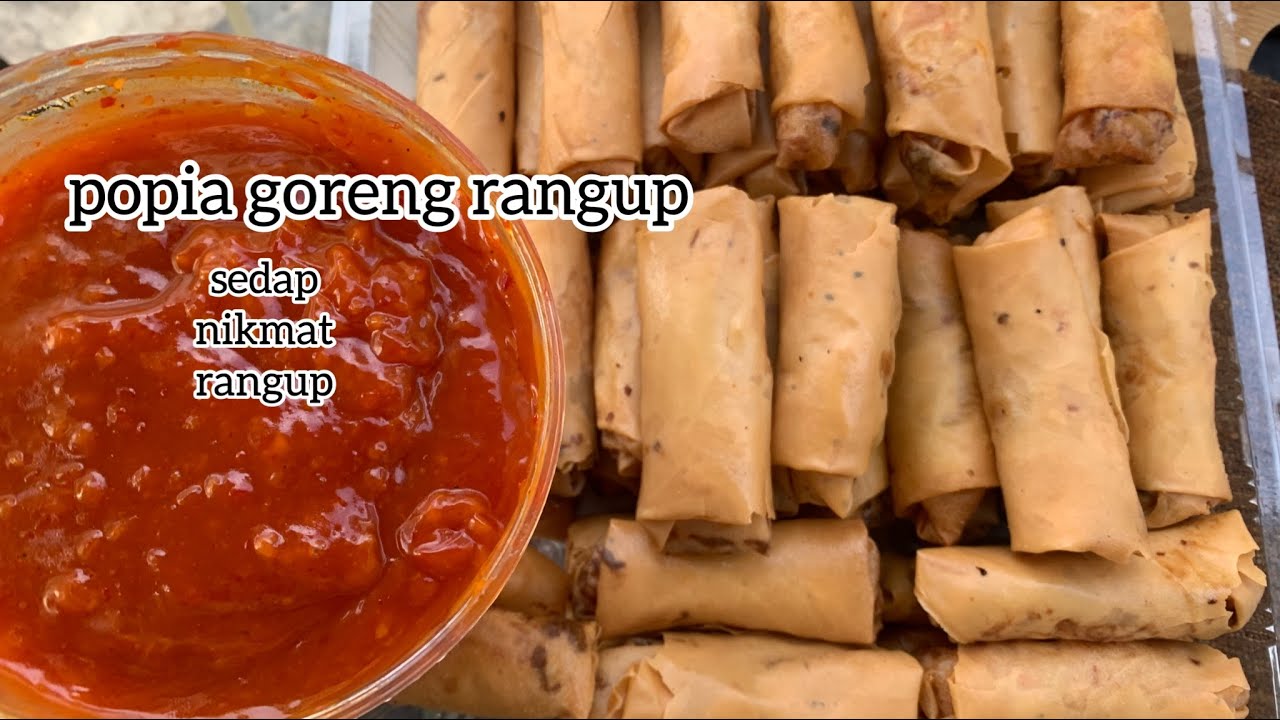 Rahsia popia sambal goreng kekal rangup sedap sentiasa