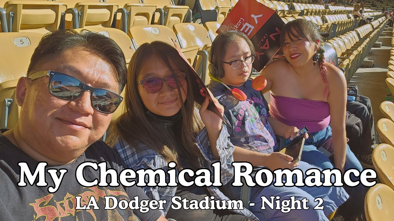 First Stadium Concert as a Family, My Chemical Romance Concert Weekend Pt. 2