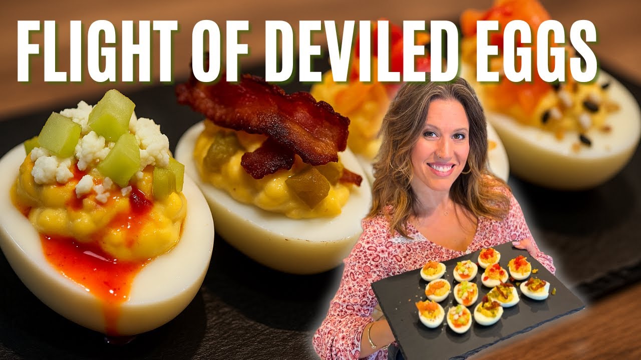The Ultimate Deviled Egg Flight &ndash; 4 Epic Twists on a Classic!