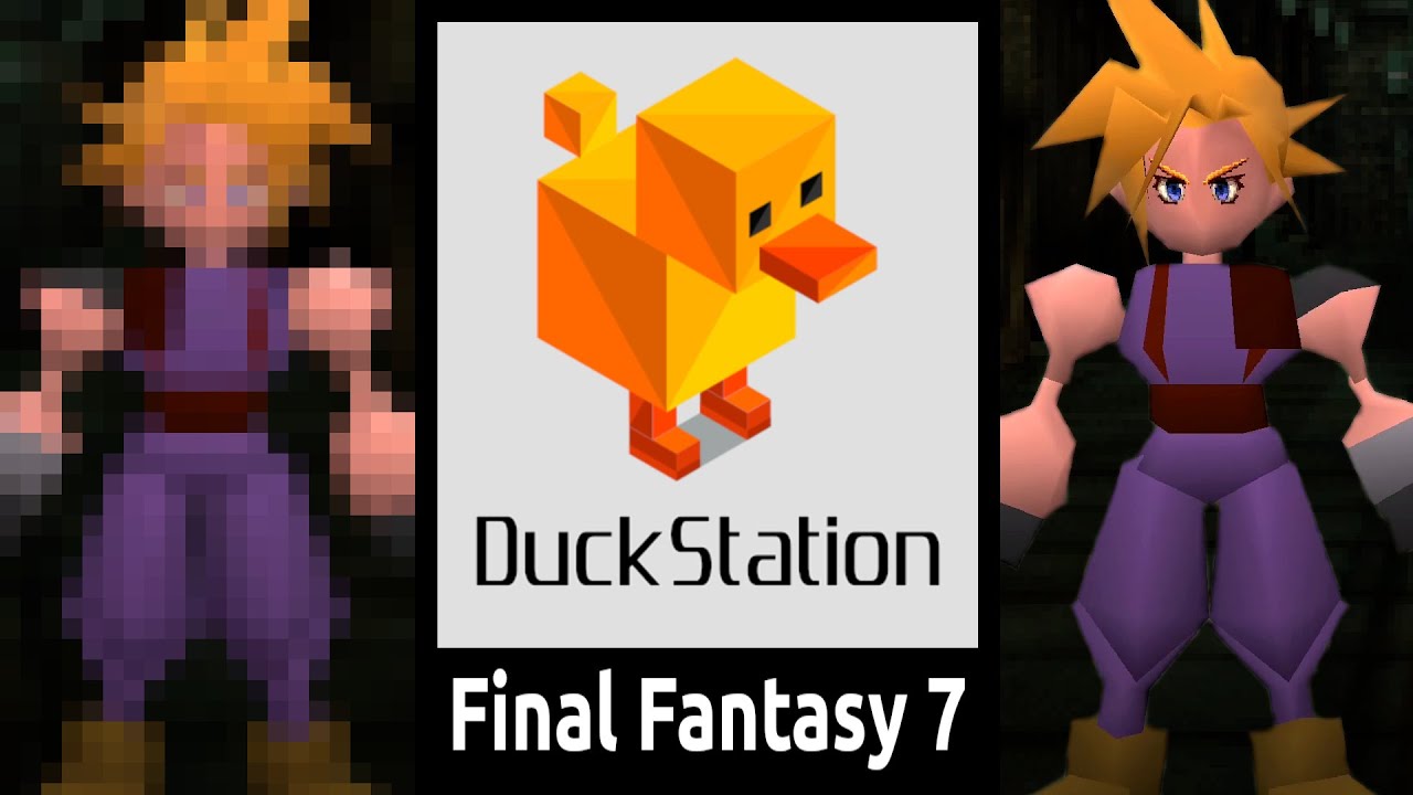 Самые красивые настройки для Final Fantasy 7 в DuckStation — Сравнение настроек