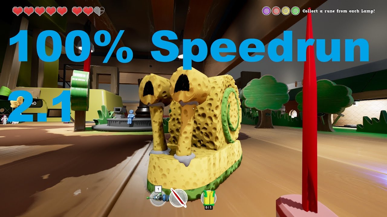 Supraworld 100% Speedrun Act 2.1 1h 39m (Almost all puzzles)