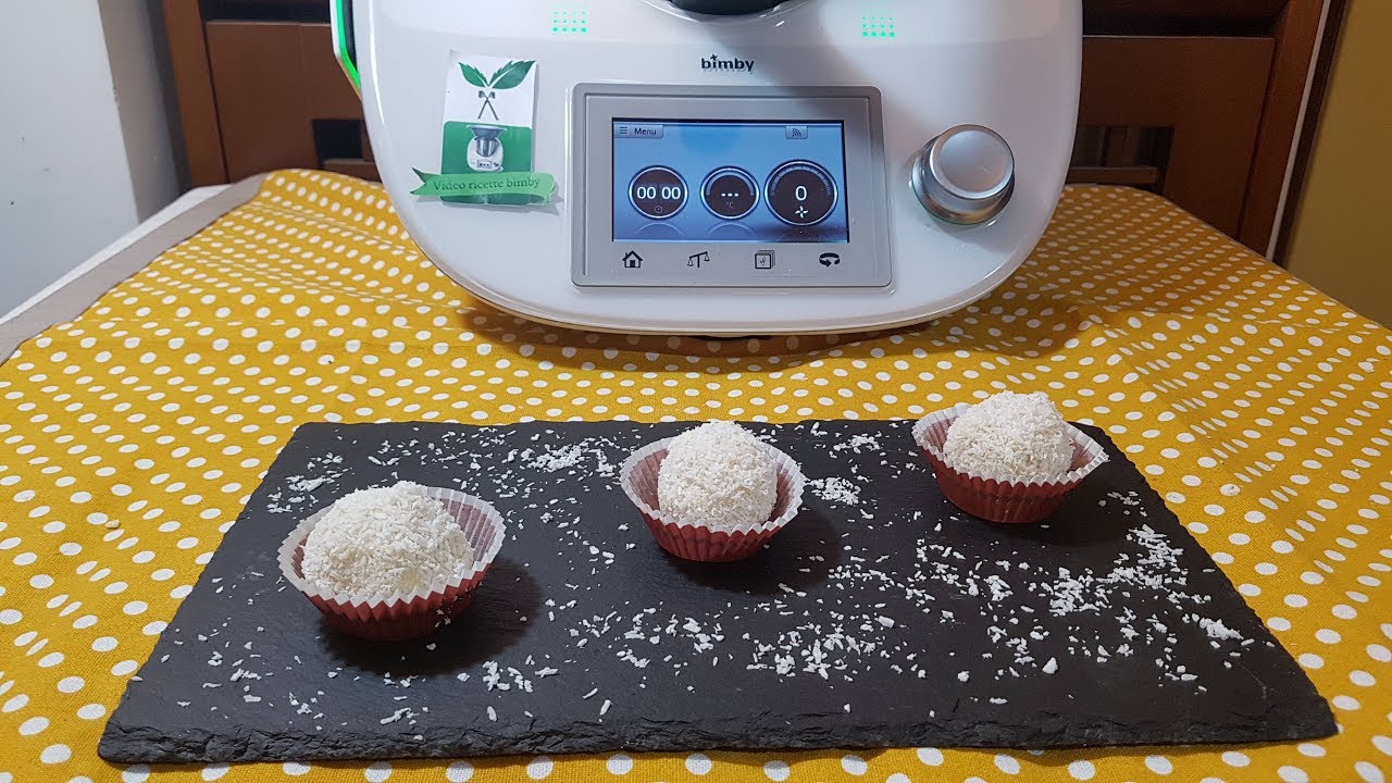 Praline tipo raffaello per bimby TM7 TM6 TM5 TM31