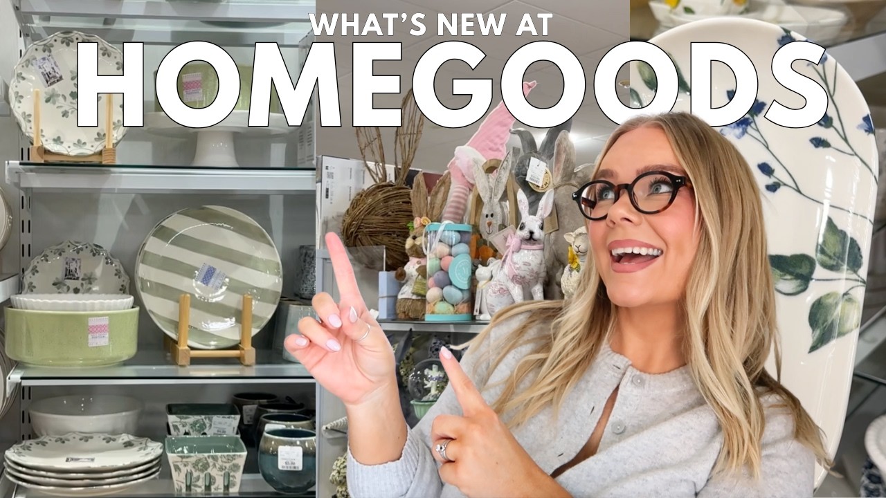 HOMEGOODS SHOP WITH ME | HomeGoods SPRING 2026 | HOME DECOR IDEAS |