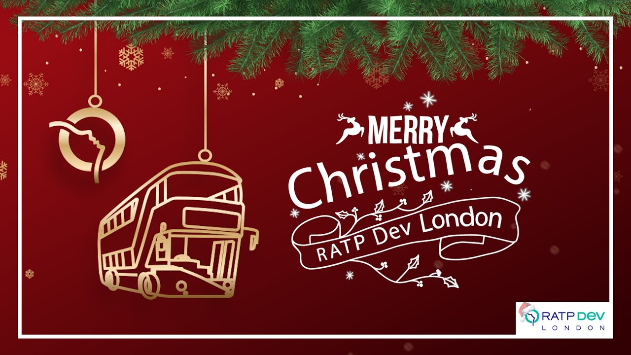 Merry Christmas from RATP Dev London