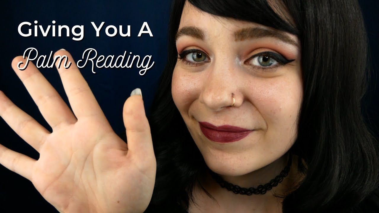 ASMR Getting Your Palm Read By The Goth Girl at The Crystal Shop | Soft Spoken Personal Attention RP