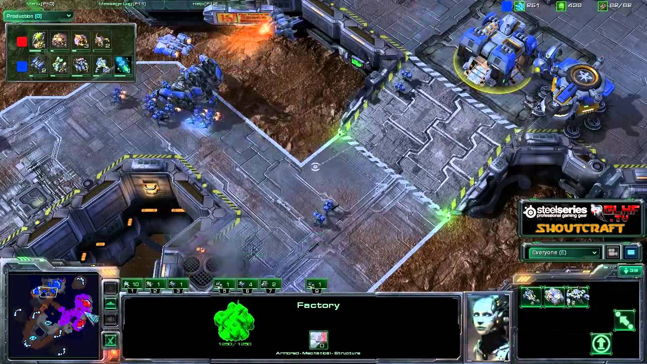 SHOUTcraft: Match 3 - Dimaga (Z) vs Fenix (T) - Cast by TotalBiscuit and Scan
