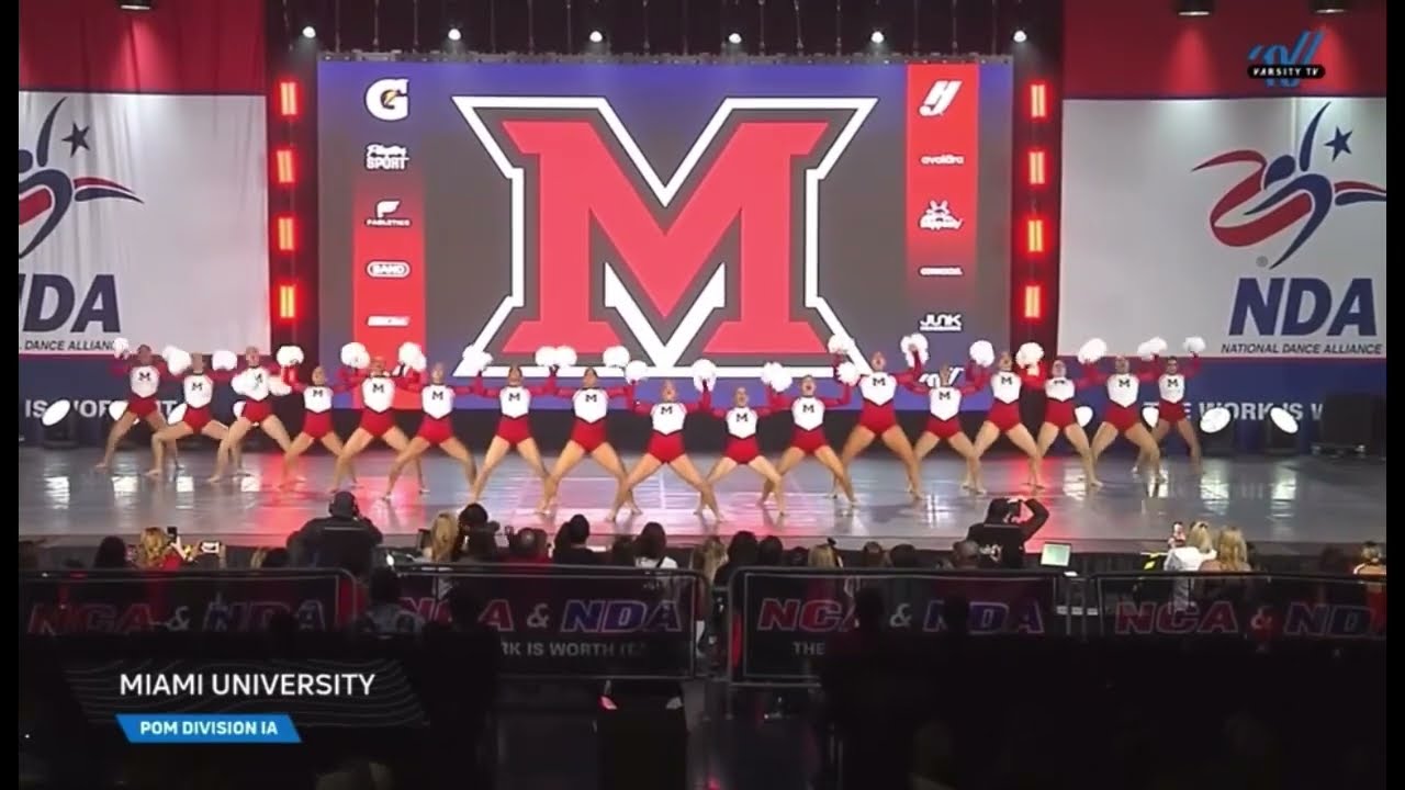 Miami University Dance Team - D1A Pom at 2025 NDA Nationals 