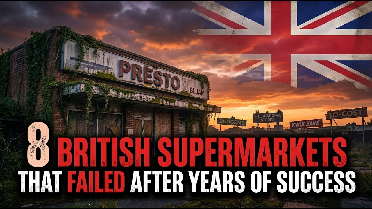 8 British Supermarkets That Failed After Years of Success | Why they Disappeared