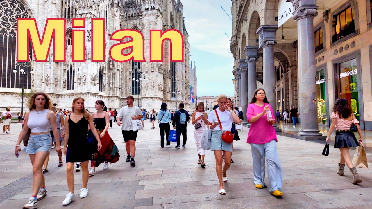 Milan After Dark_ A Golden Hour Stroll through Italy’s Fashion Capital