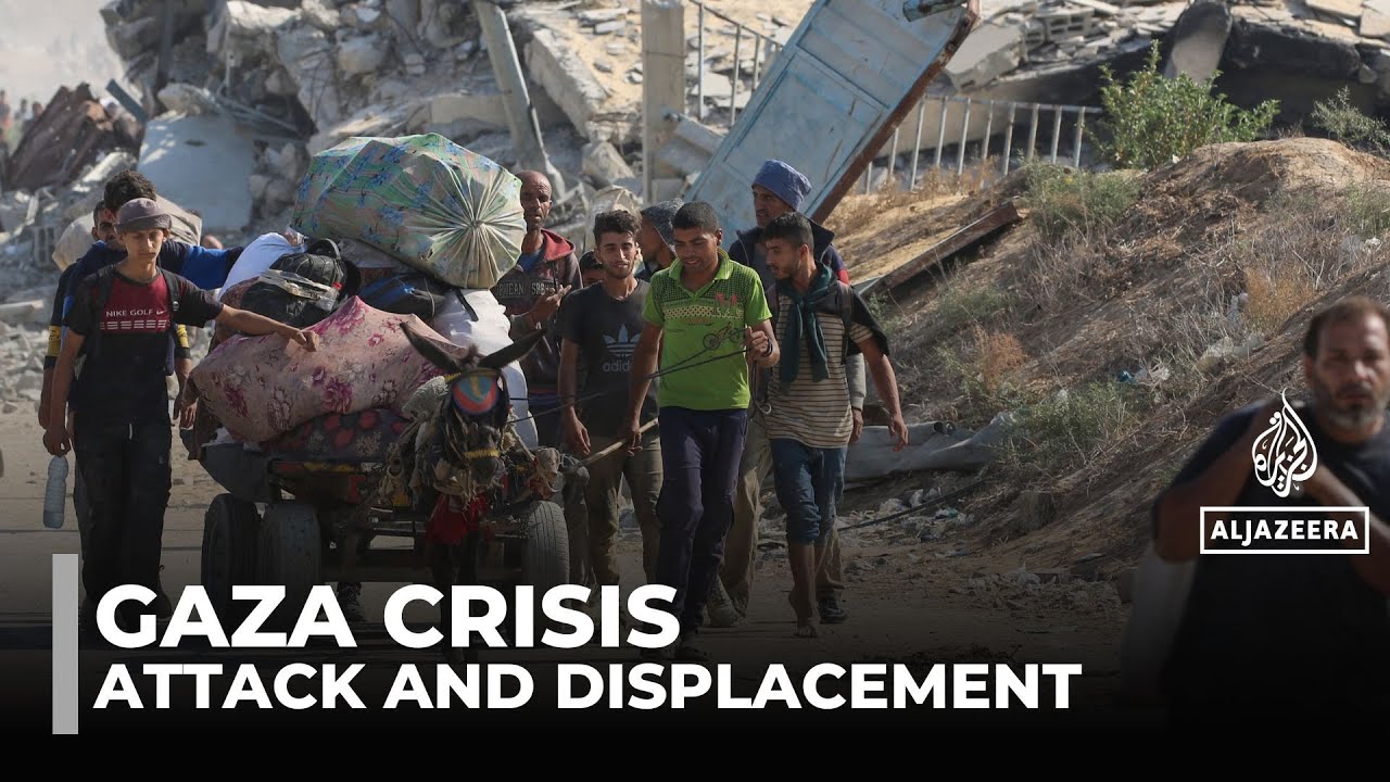 Trapped in Gaza city under Israeli attack: Families have no money or ability to flee south