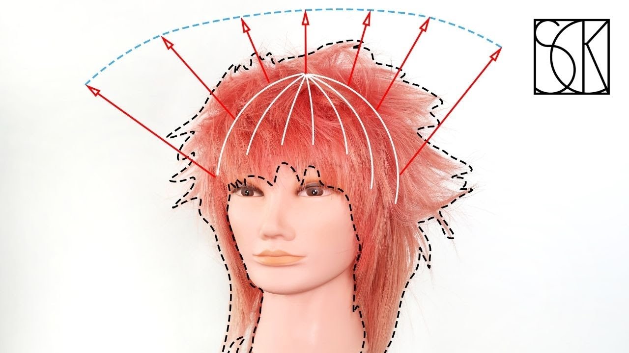 MULLET HAIRCUT - tutorial by SCK