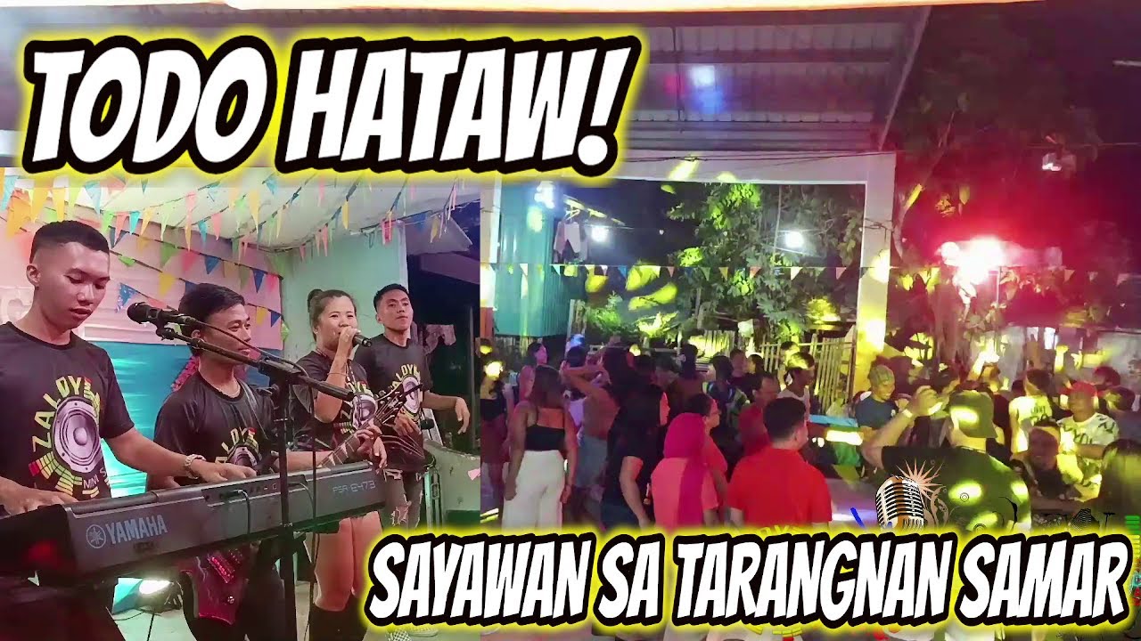 TODO HATAW! SAYAWAN SA TARANGNAN SAMAR | DISCO LIVE BAND NONSTOP | APOLLO FT. ZALDY MINI SOUND
