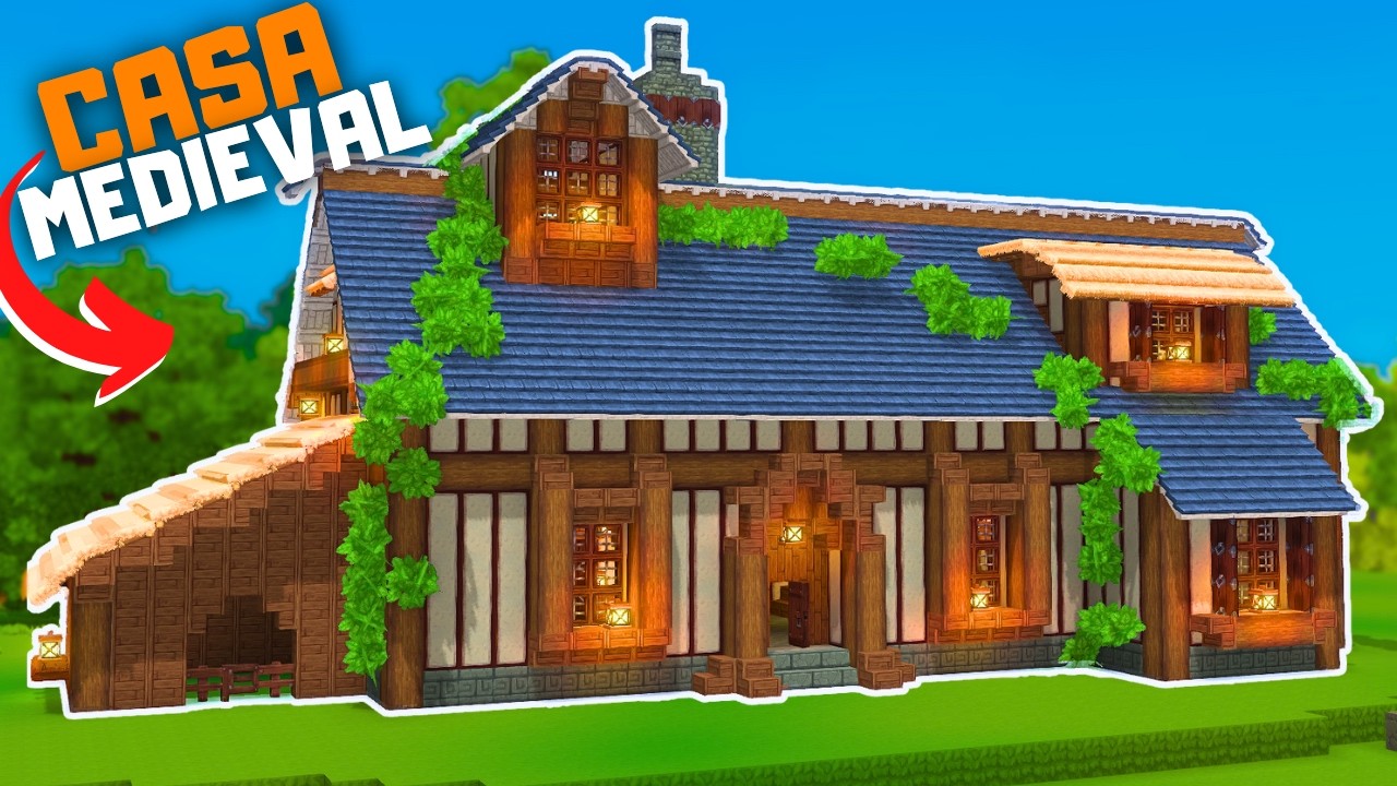 CASA medieval Perfecta para hytale tutorial.