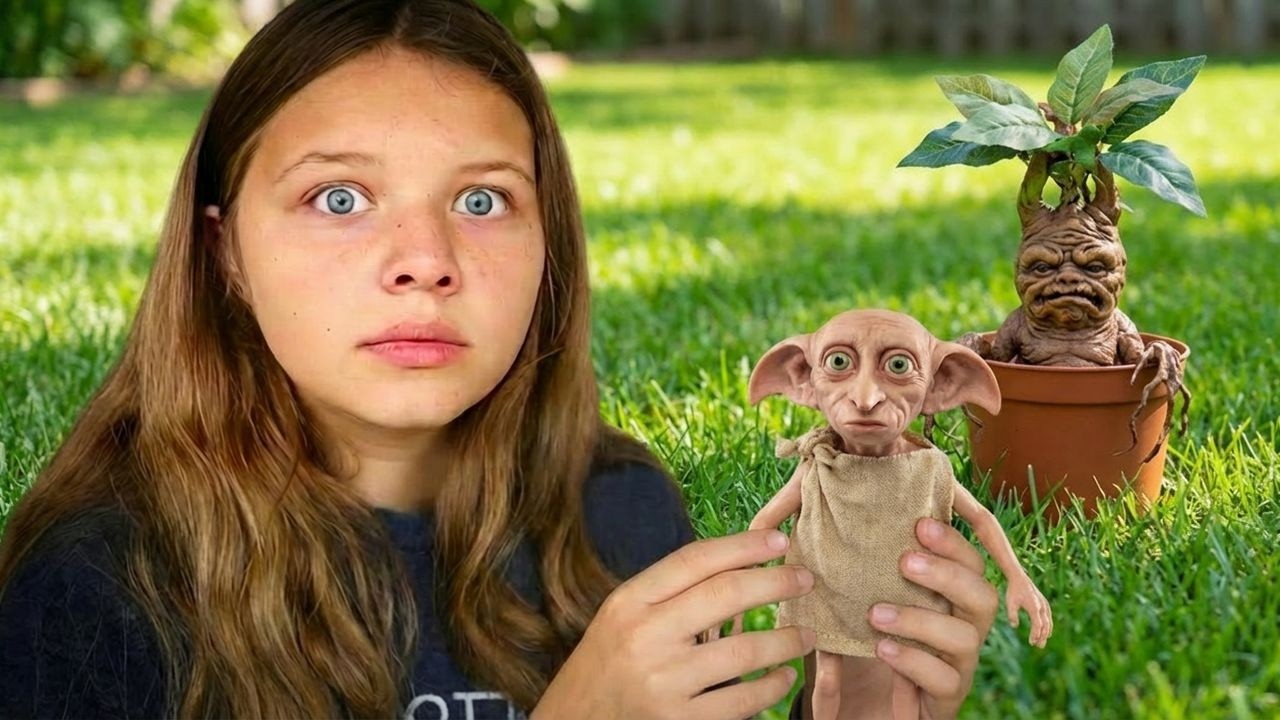 MANDRAKE in OUR YARD! DOBBy the ELF is BACK!