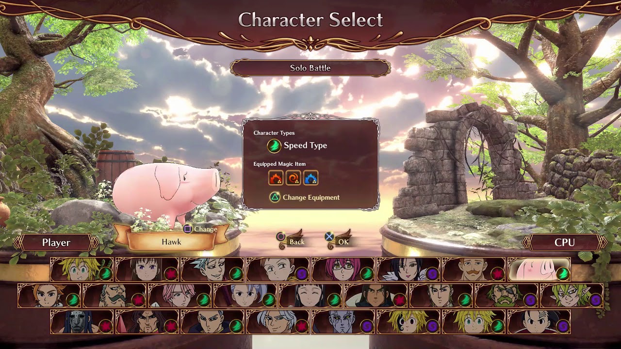 The Seven Deadly Sins: Knights Of Britannia - Full Character Roster (Pre-Order DLC Included)