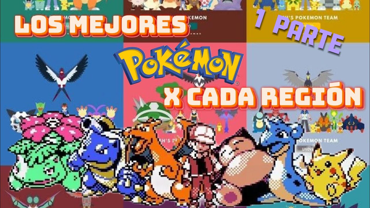 Así Nació el Poder Pokémon:Los Mejores de Cada Tipo (Parte 1) 