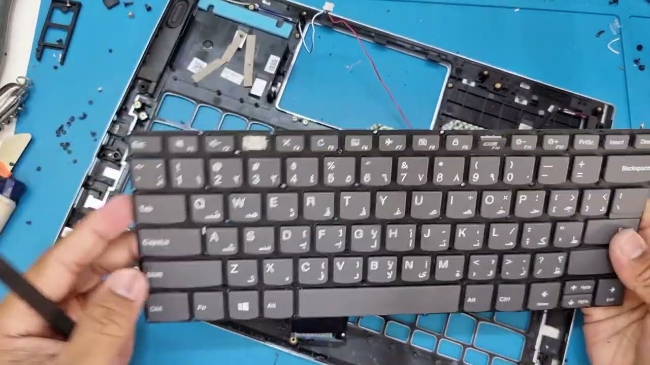 Amazing process of changing lenovo keyboard #lenovoyoga520 #lenovo2022 #diy #tutorial