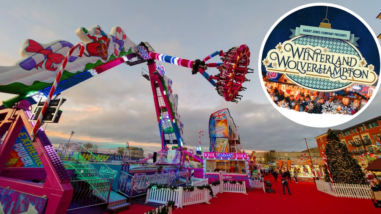 WE went to WINTERLAND WOLVERHAMPTON! ❄️