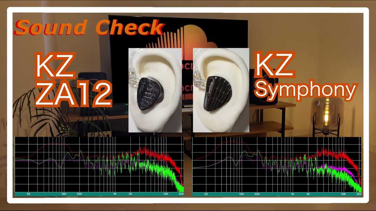 KZ ZA12 vs KZ Symphony [IEMs Chinese Sound Comparison 中華イヤホン音比較]
