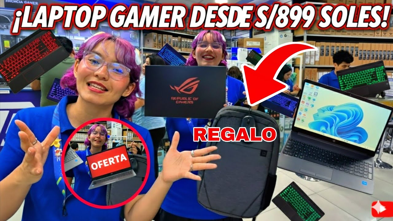 LAPTOP desde los 899 soles precios de liquidación #laptop #gamer 