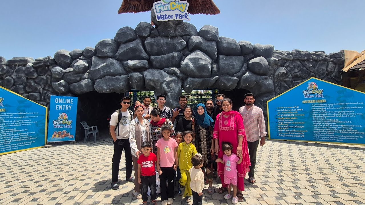 Funcity waterpark surat #with family #fun #lifestyle #vlog