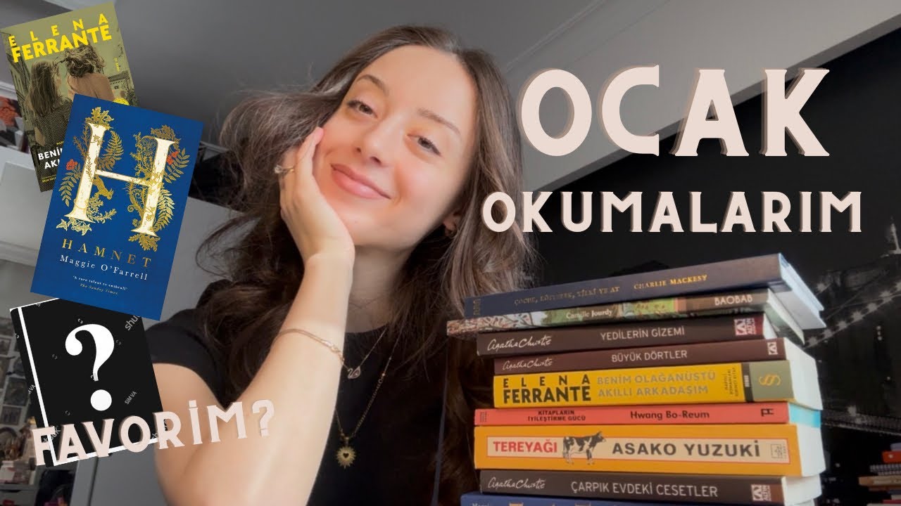 Ocak Ayı Okuduklarım |  (Hamnet, Agatha Christie, Napoli Romanları..) 📚⛄️❄️
