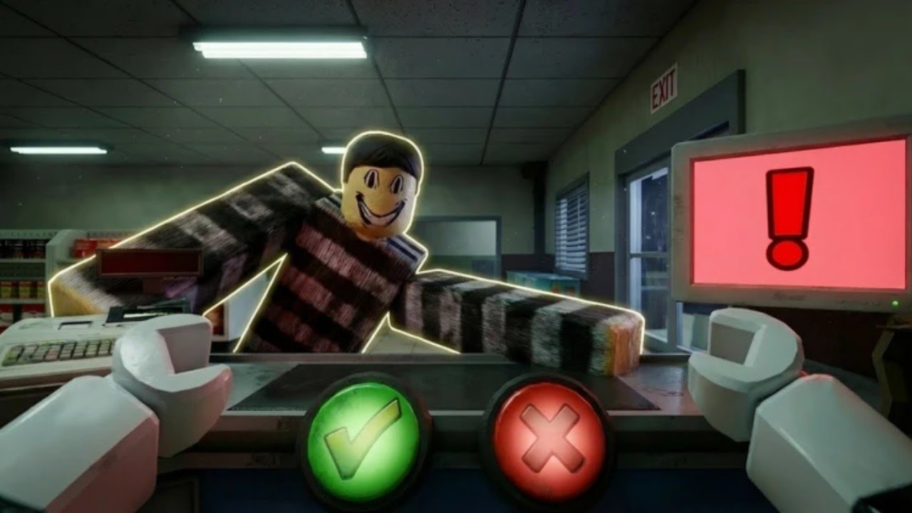 I was HIRED to stop all DOPPELGANGERS from taking over my GAS STATION in ROBLOX!