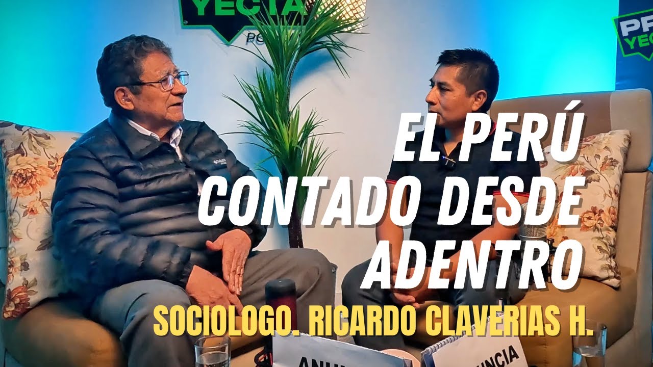 Ricardo Claverías: El hombre que escribió el Perú