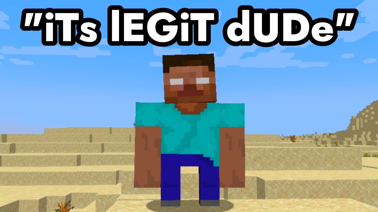 The FUNNIEST FAKE Minecraft Speedruns!