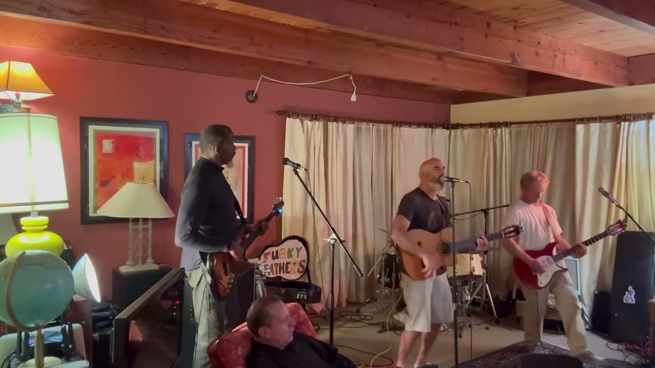 FUNKY FATHERS 3rd part of Mike M’s 60th bEarthday liv room concert dec 31 2025