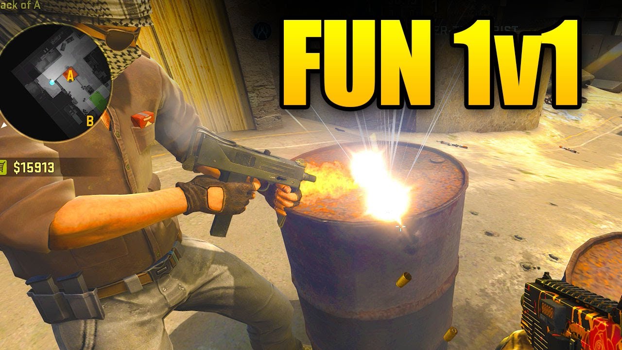 CSGO Fun 1v1 (Развлекаемся в Counter-Strike GO)