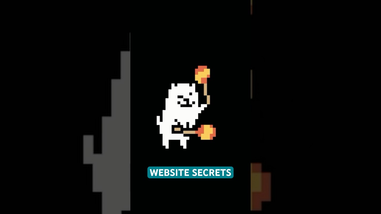 Deltarune WEBSITE SECRETS